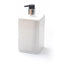 Renaissance Master Handcrafted Italian White Marble Liquid Soap Dispenser