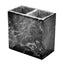 Marquina Handcrafted Black Marble toothbrush Holder