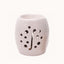 Natural Rosy beige handcrafted oil burner for diffusing aromatic scents.