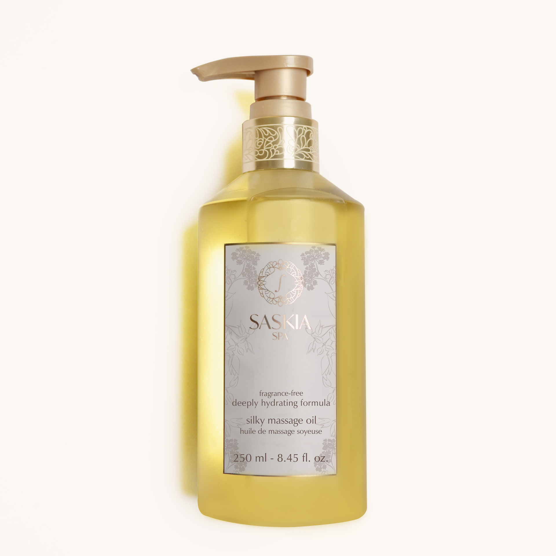 Silky Massage Oil fragrance-free – SASKIA Spa